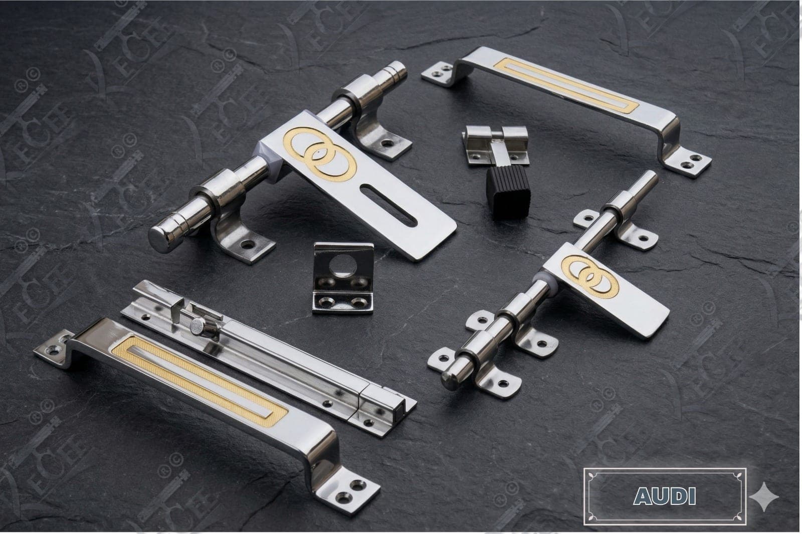 Door kit gold black series KECEE — slide 4