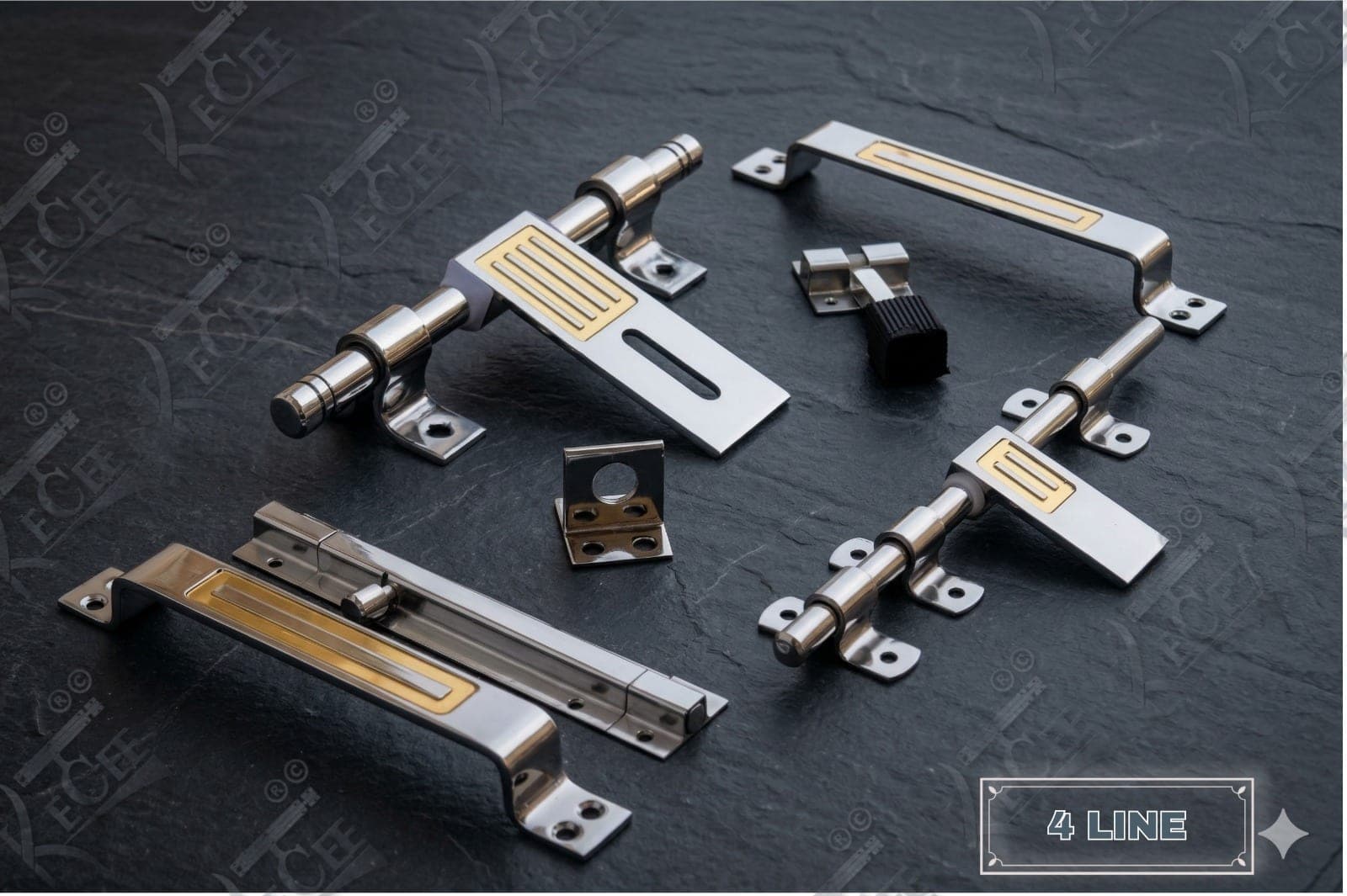 Door kit gold black series KECEE — slide 5